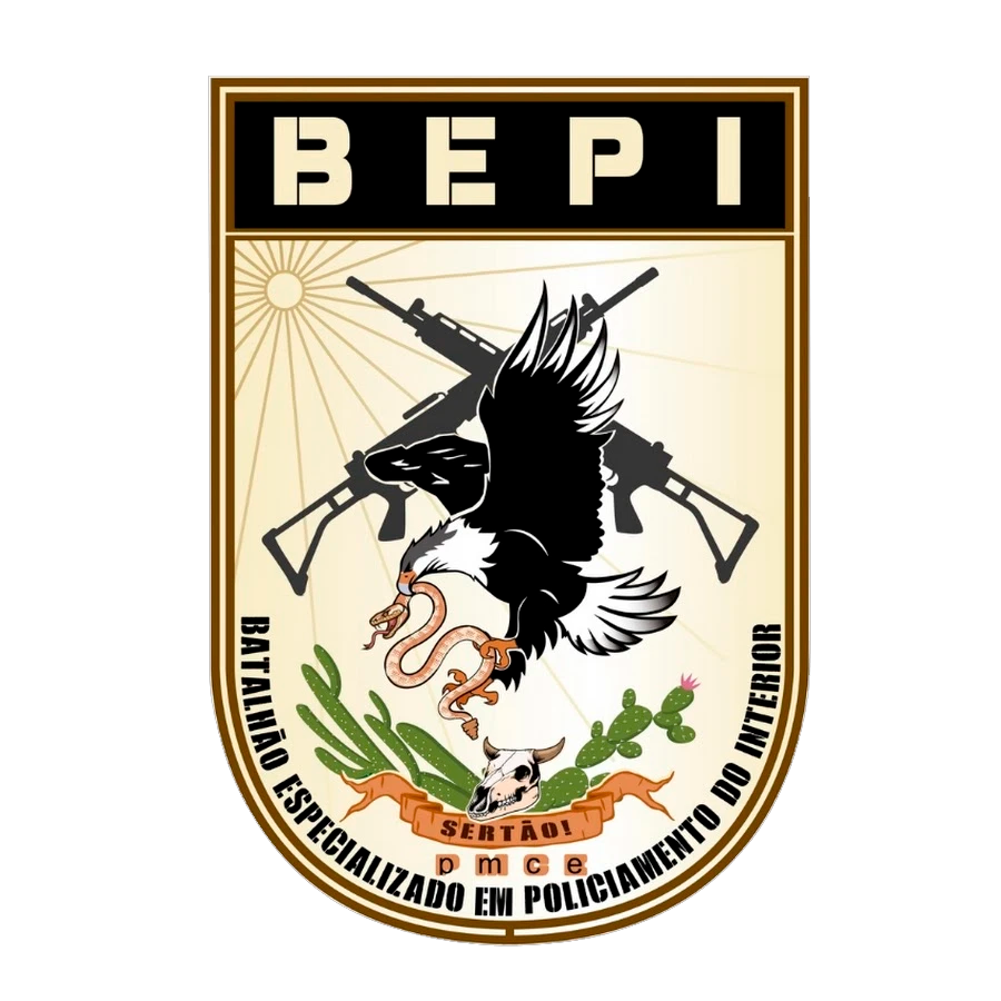 Brasão do BEPI — Batalhão Especializado em Policiamento do Interior